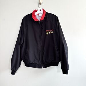 VTG Swingster Snap On Tools Jacket Mens Large Full Zip Bomber S1 Club USA Made